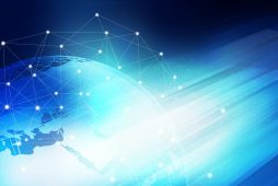 Graphical,Modern,Digital,World,Connectivity,Background,,Modern,Communication,Technology,Background.